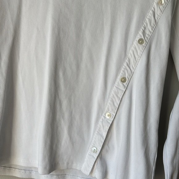 Veronica Beard Hillie  Asymmetric bottom rib Top size M - Picture 4 of 4